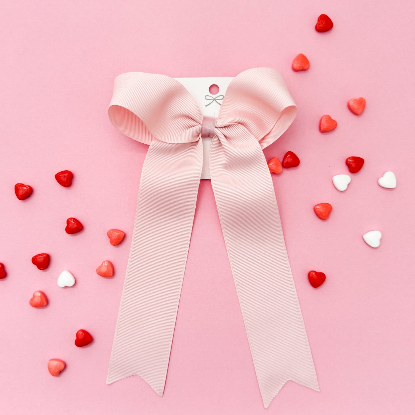 CLASSIC BABY PINK BOW