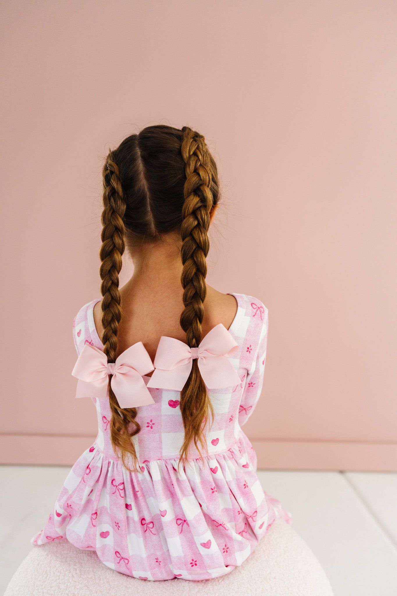 CLASSIC BABY PINK BOW